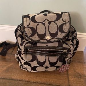 Coach backpack/purse